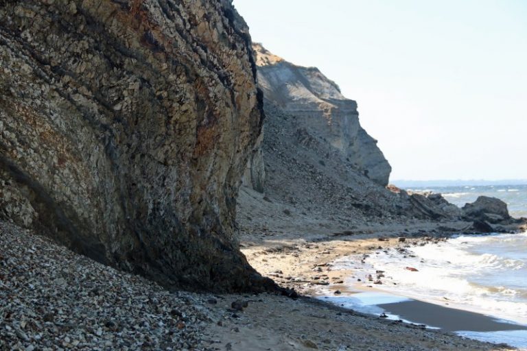 The islands Fur and Mors in the Danish Limfjord